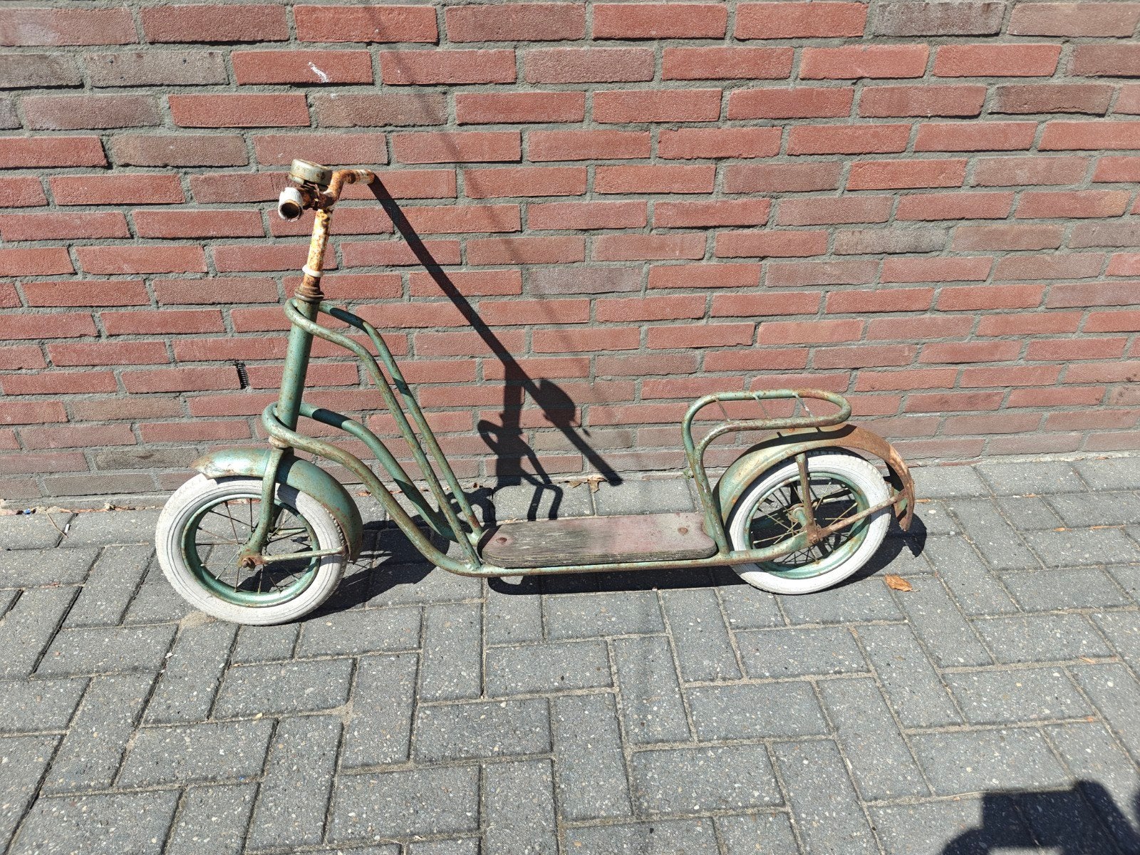 Oude vintage step - decoratie of restauratieproject, Ophalen, Gebruikt, Gewone step, Onbekend