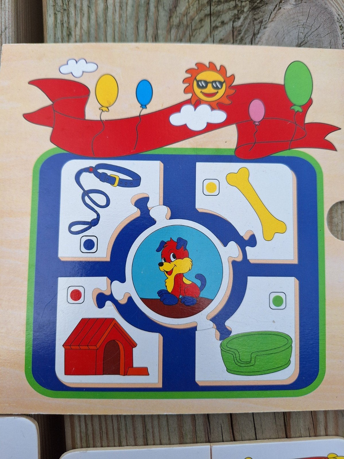 houten puzzel, Ophalen of Verzenden, Zo goed als nieuw
