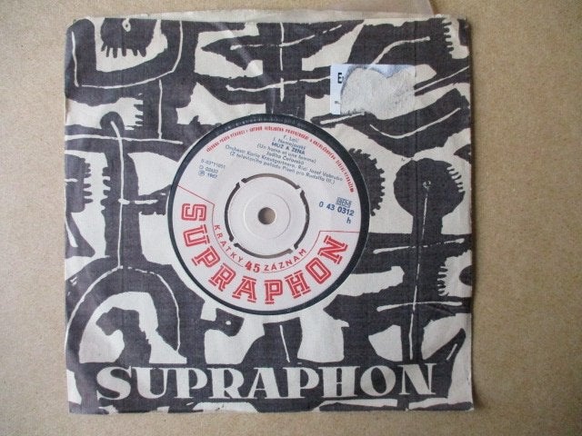s2924 karla krautgartnera - muz a zena, Ophalen, Gebruikt, 7 inch