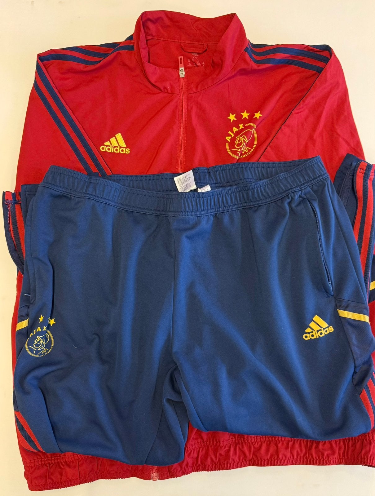 Ajax amsterdam trainings pak, Groter dan maat XL, Verzenden, Zo goed als nieuw, Trainingspak