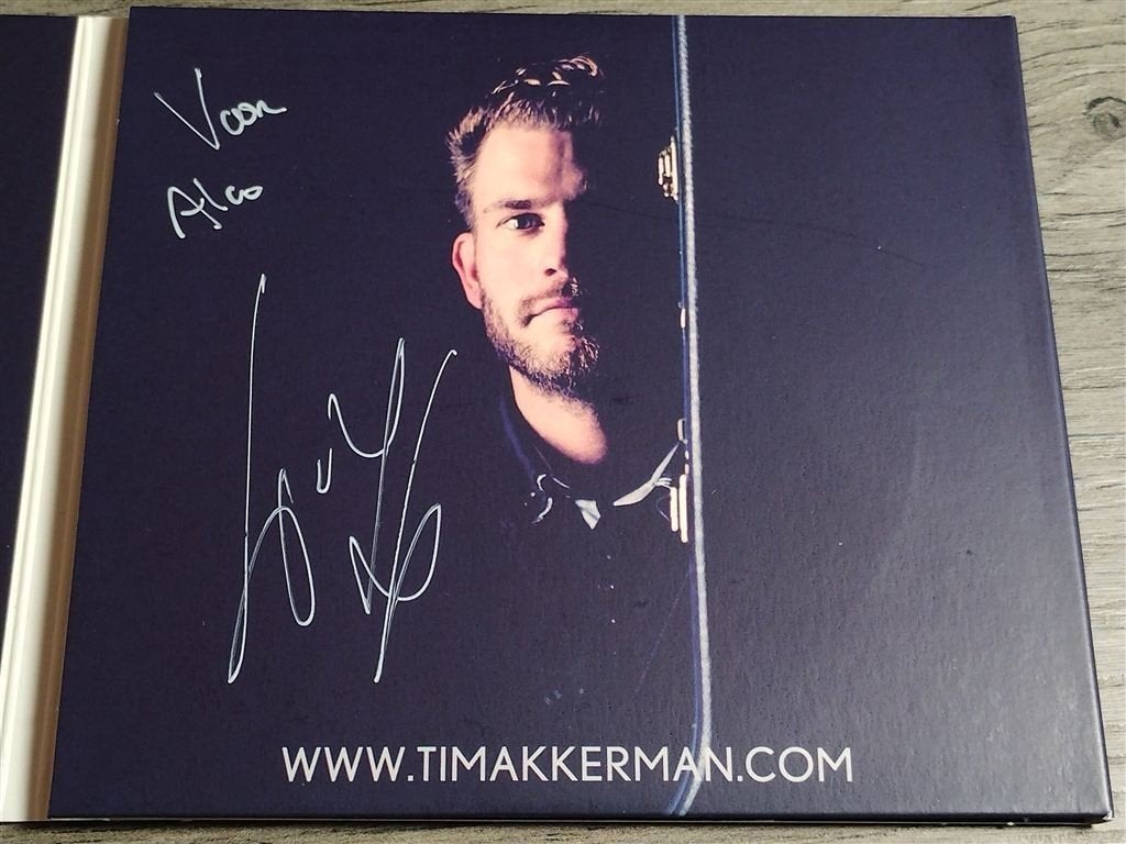 Tim Akkerman ‎– Secret Sessions [Gesigneerd], Ophalen of Verzenden, Zo goed als nieuw