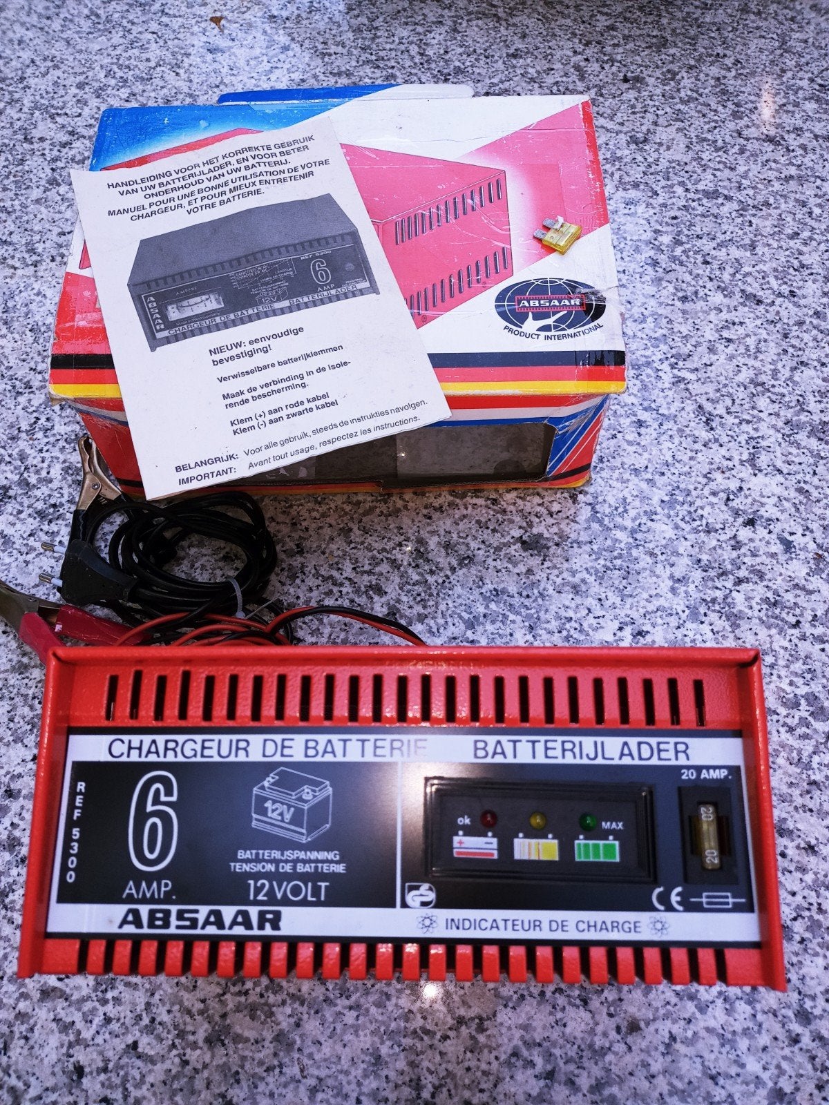 ABSAAR Acculader  12V - Type 13BL1206, Ophalen, Nieuw