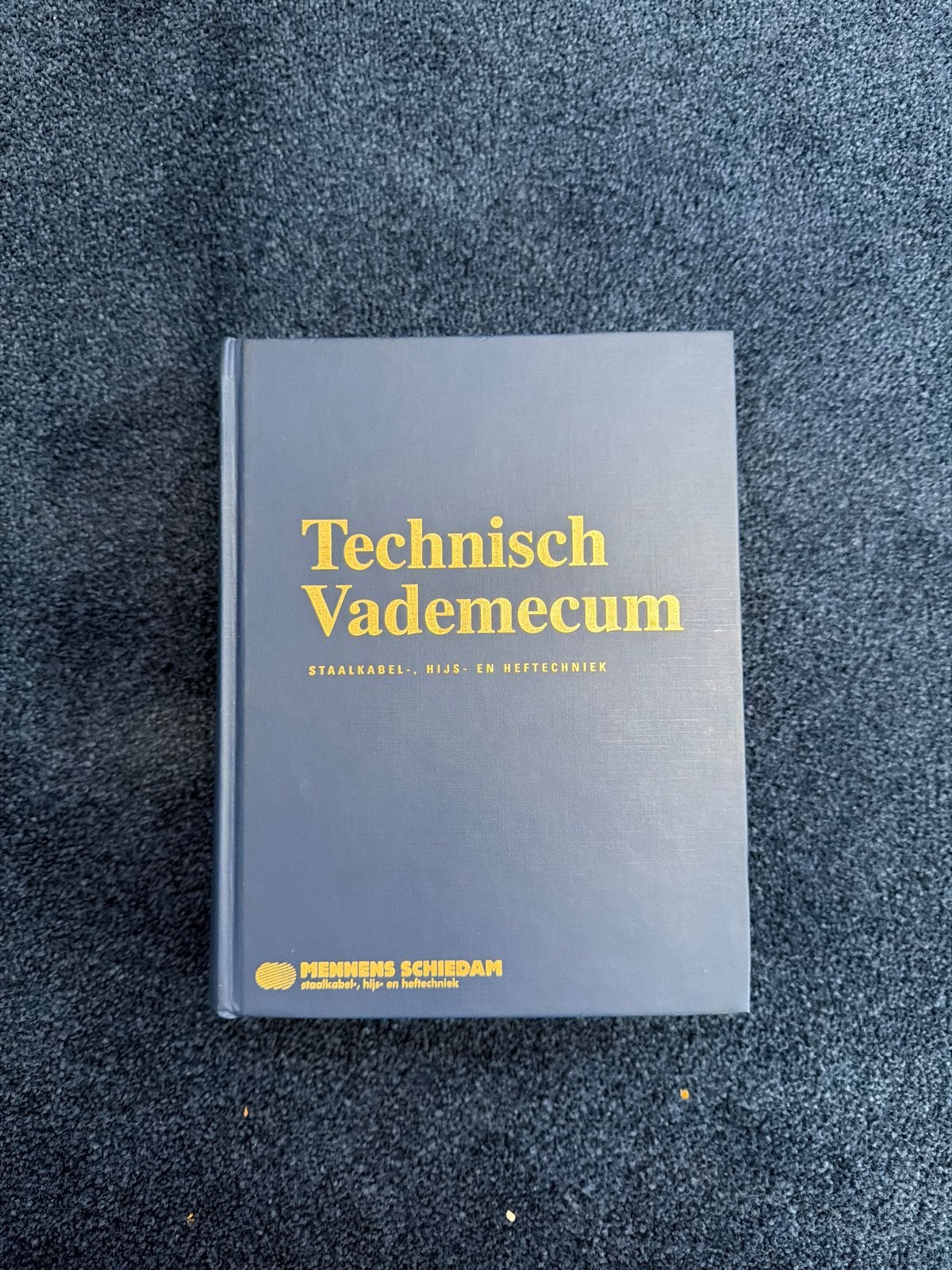 Technisch Vademecum: Staalkabel, Hijs- en Heftechniek, Ophalen of Verzenden, Zo goed als nieuw, Werktuigbouwkunde