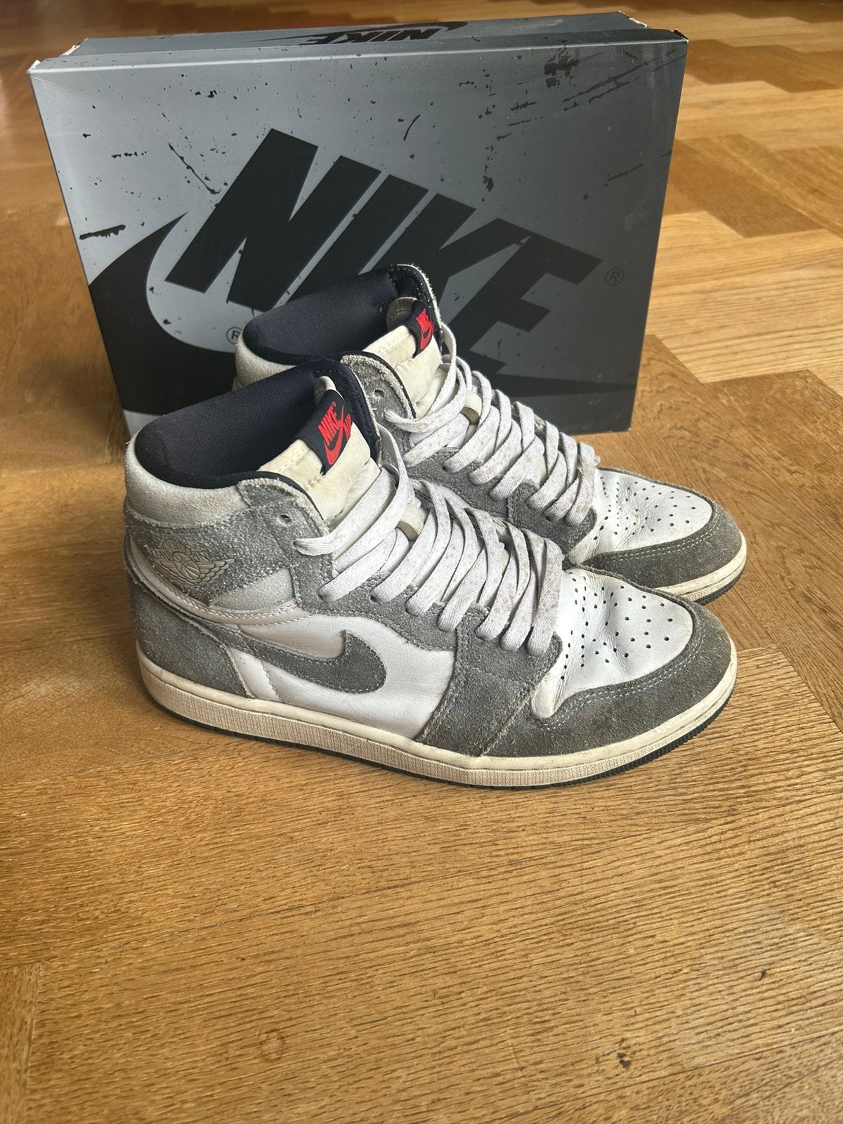 Jordan 1 retro high og washed black maat 43, Overige kleuren, Ophalen of Verzenden, Sneakers of Gympen, Zo goed als nieuw