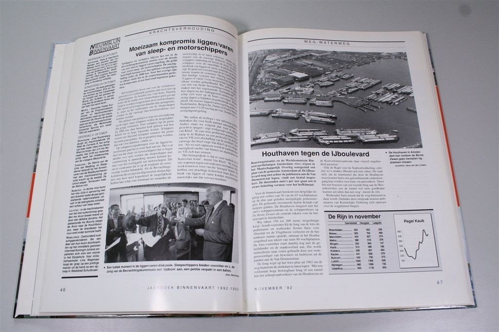 Jaarboek Binnenvaart 1993 — Rijk geïllustreerd — Boek, N.v.t., N.v.t., Ophalen of Verzenden, Zo goed als nieuw