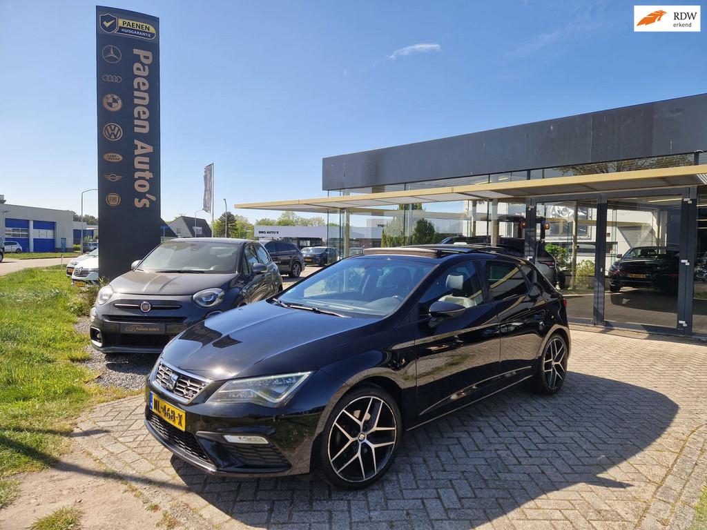 Seat Leon 1.4 EcoTSI FR, Pano, Carplay, Cruise, Navi, Auto's, Seat, 1141 kg, Parkeersensor, Gebruikt, 4 cilinders