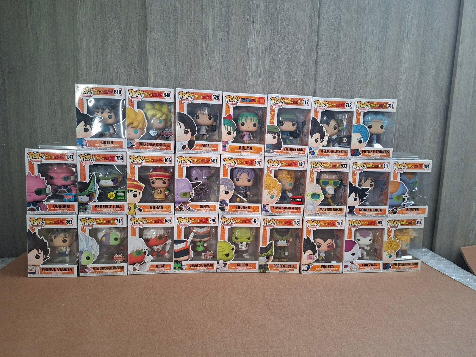 Funko pop: Dragon Ball Z, (lot 25 pops), Verzamelen, Ophalen of Verzenden, Nieuw