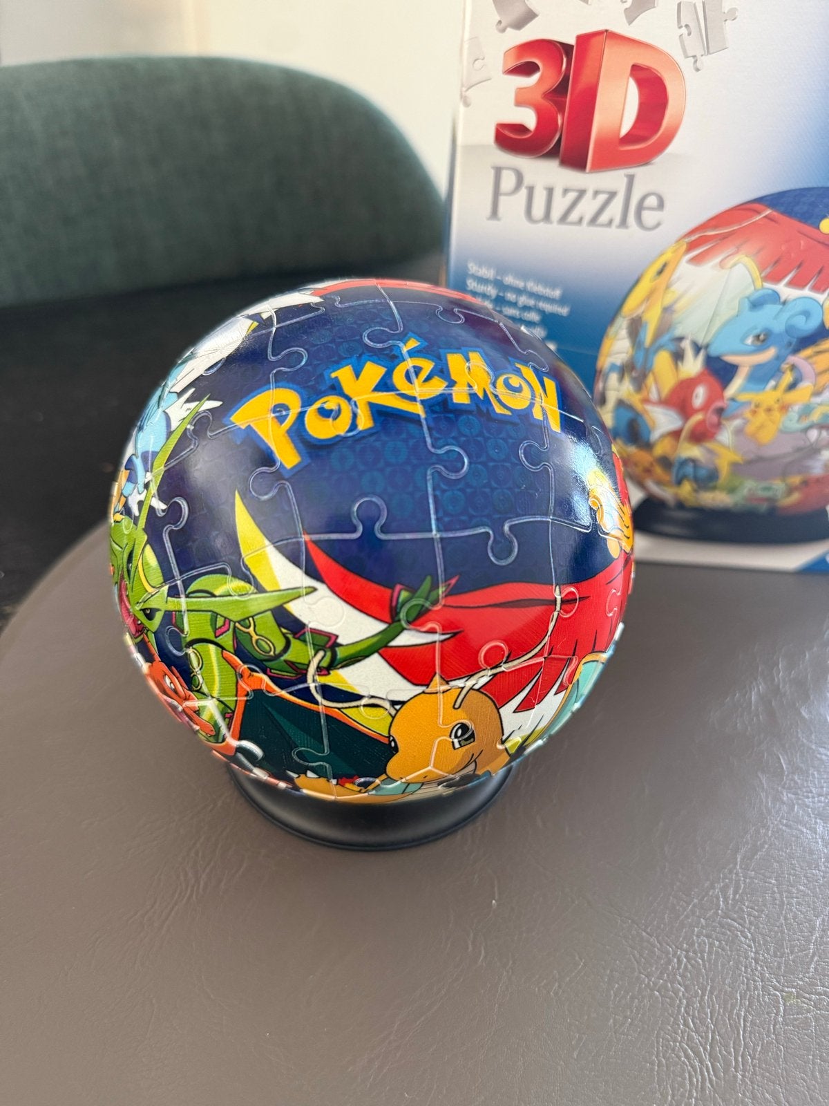 3D Pokémon Puzzel (73 stukjes) met doos - Zo goed als nieuw, Ophalen of Verzenden, Meer dan 50 stukjes, Zo goed als nieuw, 6 jaar of ouder