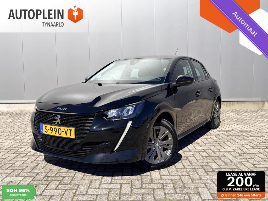 Peugeot e-208 EV Allure Pack 50 kWh 1e eig|SOH 96%|Dealer OH, 136 pk, Gebruikt, Met garantie (alle), Zwart