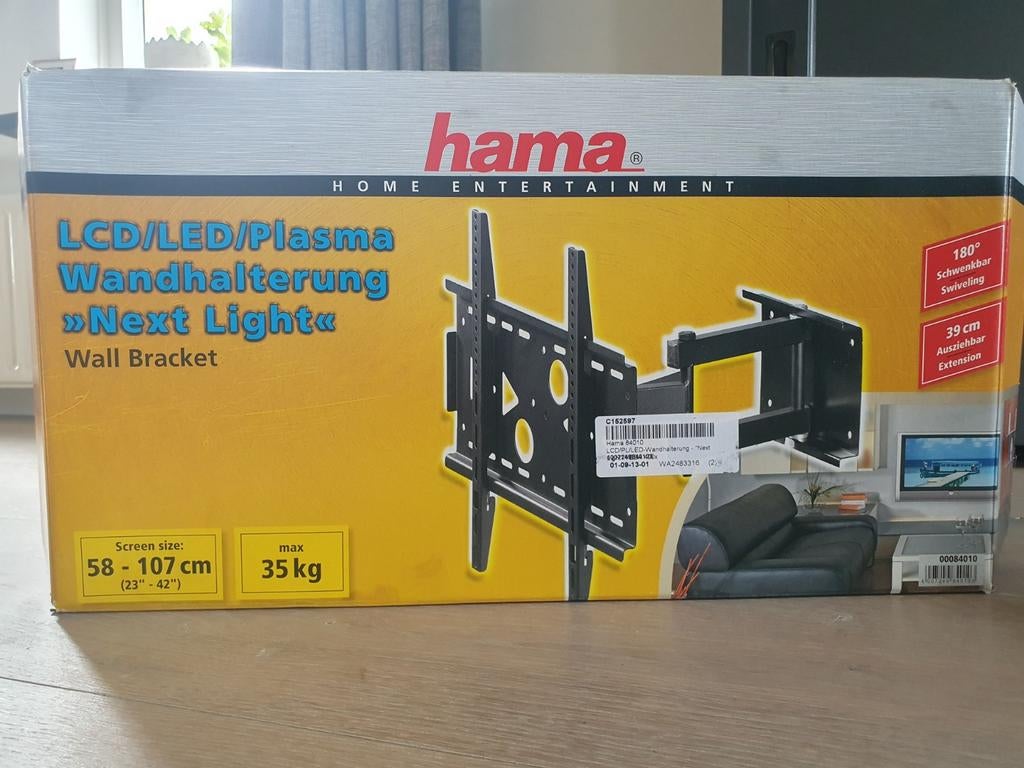 TV wandbeugel, Ophalen, Zo goed als nieuw