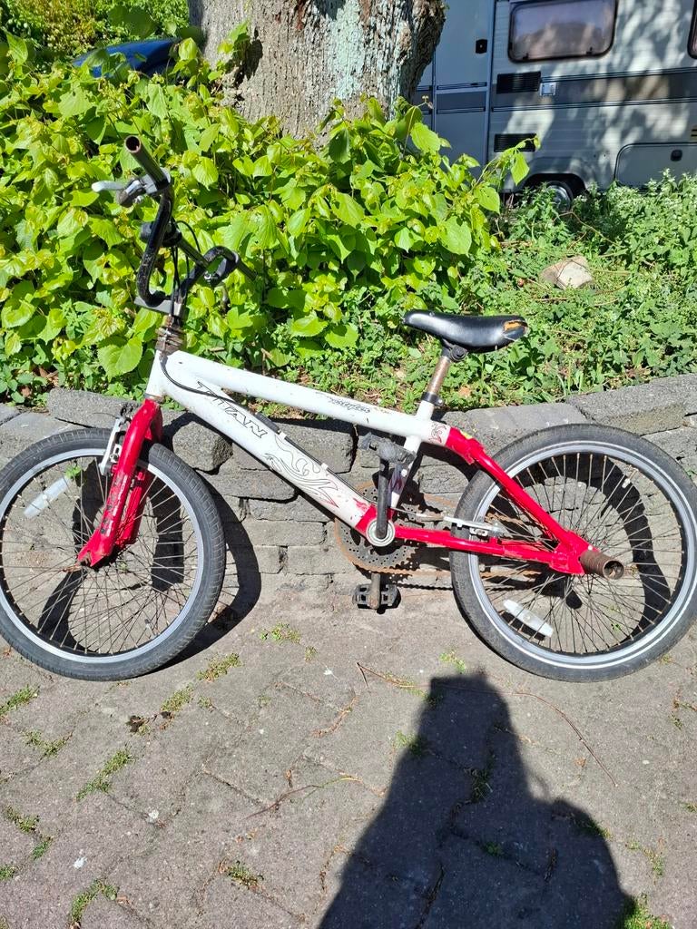 BMX fiets opknapper - Titan 20 inch, Ophalen, Gebruikt, Staal, Velgrem