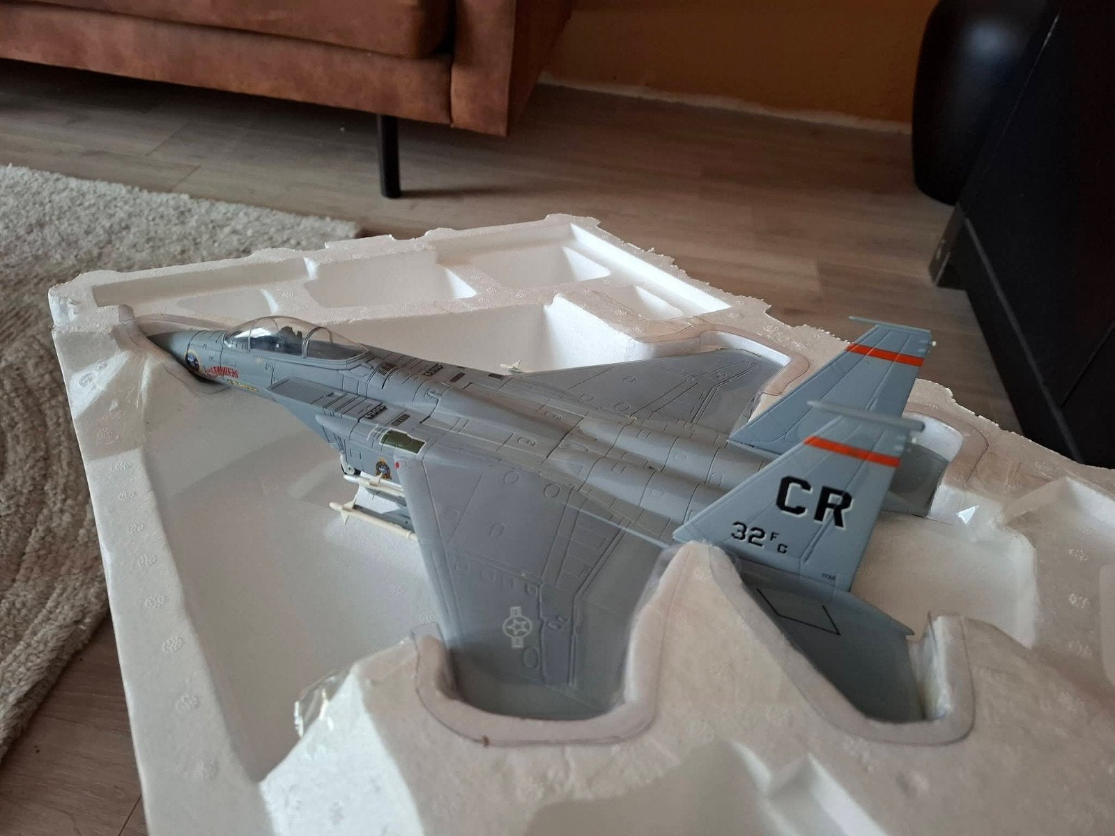 Franklin mint/armour collection F-15 wolfhounds., Overige merken, Ophalen of Verzenden, Zo goed als nieuw, Groter dan 1:72