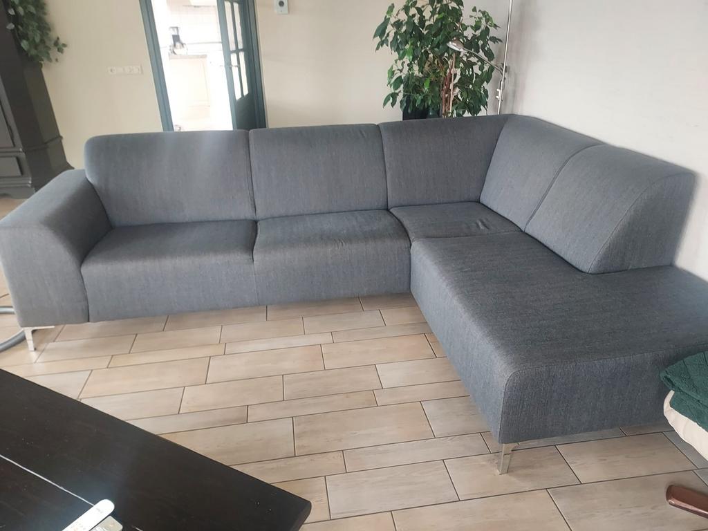 Hoekbank te koop, Huis en Inrichting, Banken | Complete zithoeken, Ophalen, Gebruikt