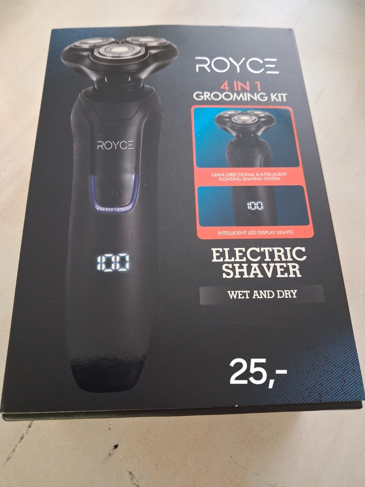 Royce 4-in-1 Grooming Kit - Elektrisch Scheerapparaat, Ophalen of Verzenden, Zo goed als nieuw, Scheren en Epileren