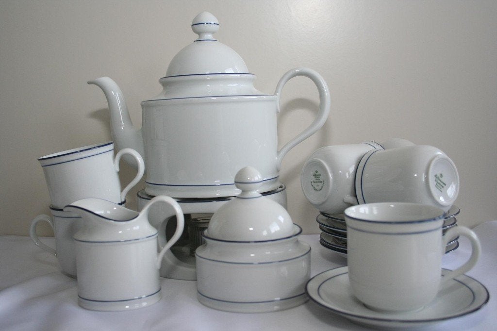 Compleet servies van Seltmann, Weiden/Hema, Ophalen, Zo goed als nieuw, Overige stijlen, Aardewerk