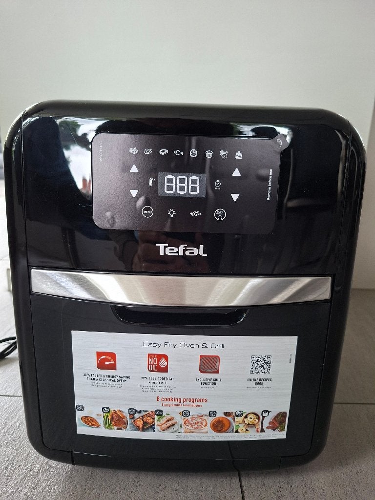 Tefal Easy Fry Airfryer Oven & Grill nieuw FW5018 9-in-1, Ophalen of Verzenden, Nieuw, Airfryer, 1500 gram of meer