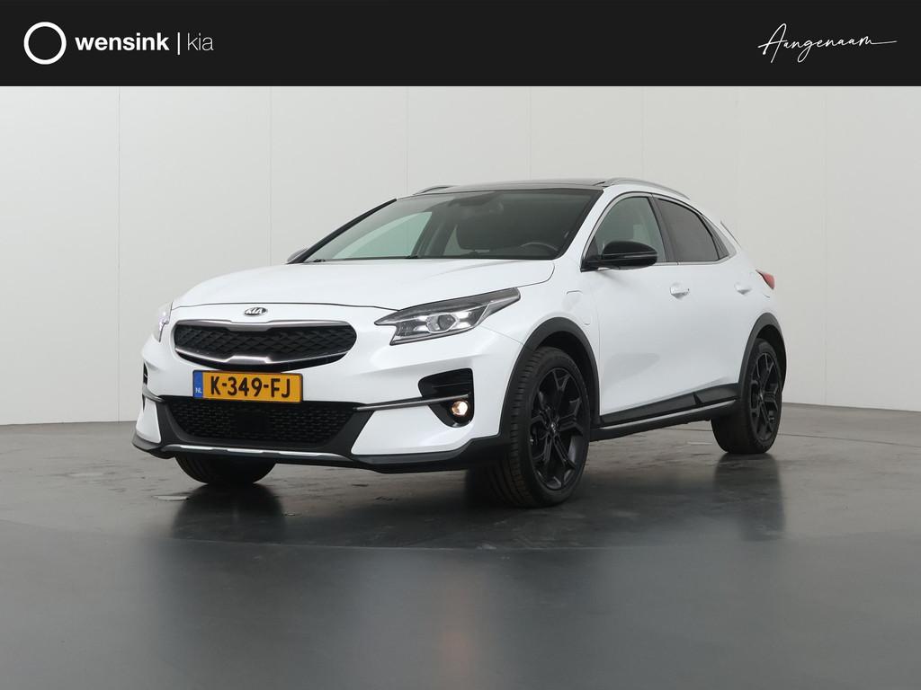 Kia XCeed 1.6 GDi PHEV ExecutiveLine | Trekhaak | Panoramada, Auto's, XCeed, 77 km/l, Gebruikt, Wit
