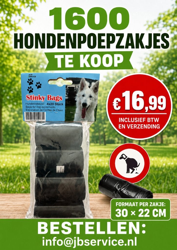 HONDEN Poepzakjes nergens goedkoper op=op, Overige merken, Ophalen of Verzenden, Nieuw, Overige typen