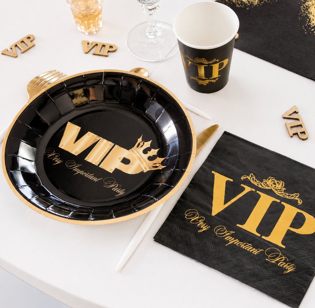 Tafelloper zwart met goud, Versiering, Nieuw, Ophalen of Verzenden, Info@sweet-one.nl