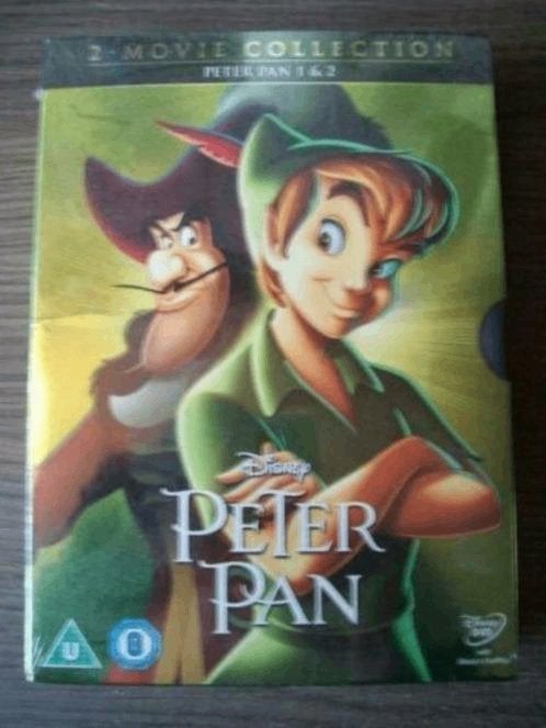 Disney PETER PAN 2-MOVIE BOX nieuw in seal, Cd's en Dvd's, Import, Engels, Tekenfilm, Verzenden