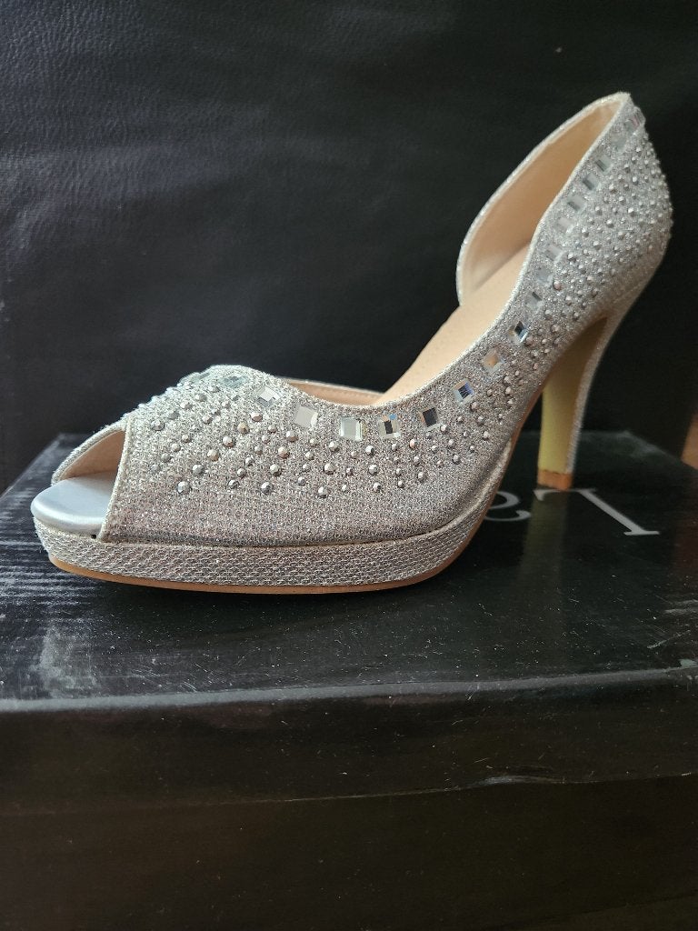 Pumps nieuw maat 39 zilver, Ophalen, Pumps, Overige kleuren, Nieuw