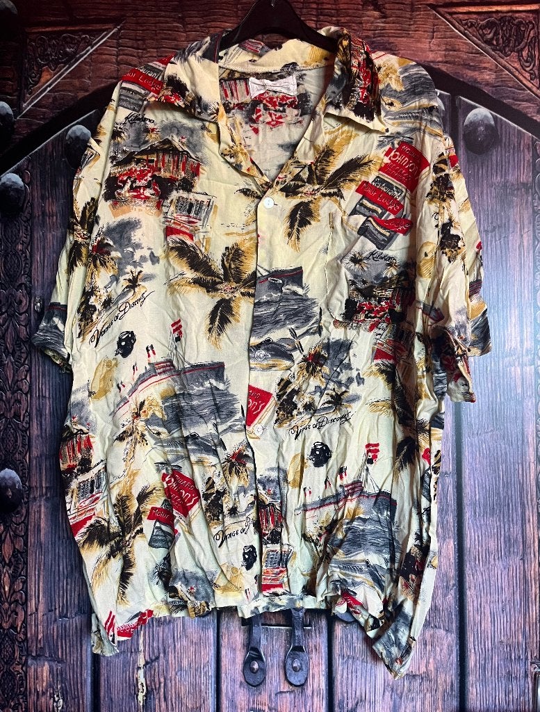 Katoenen Hawaii shirt maat 58 nu voor 15,99€, Meerkleurig, Ophalen of Verzenden, Gedragen, Halswijdte 43/44 (XL)