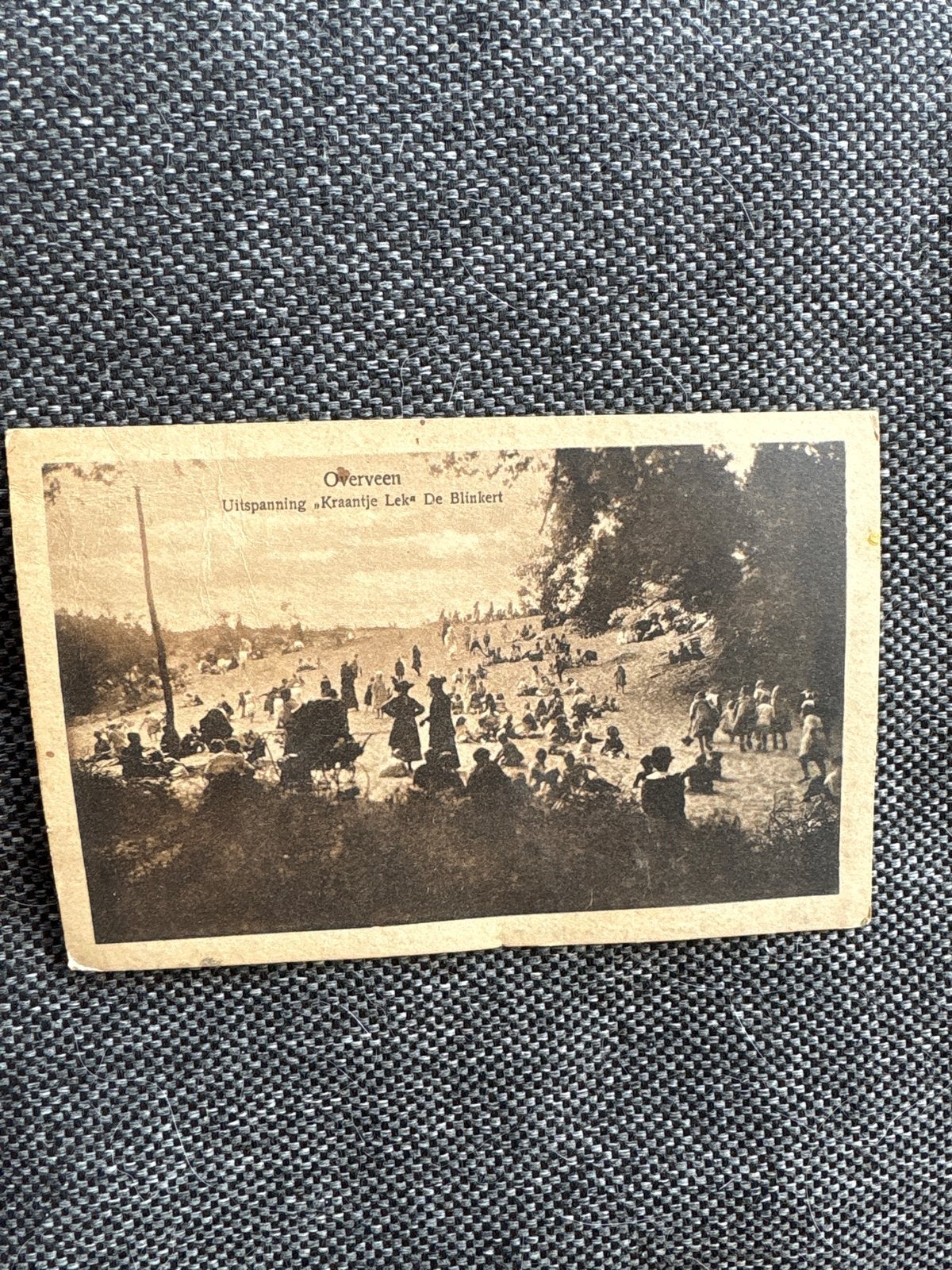 Overveen, Kraantje Lek, De Blinkert, Ophalen of Verzenden, Voor 1920, Gelopen, Noord-Holland