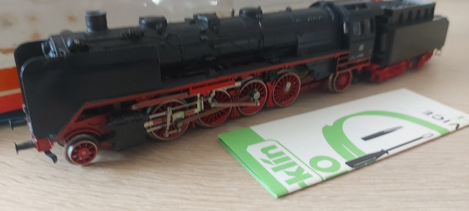 Märklin DB 42 334 stoomloc+tender+rookgenerator artnr 3082 o, Wisselstroom, Locomotief, Ophalen of Verzenden, Zo goed als nieuw