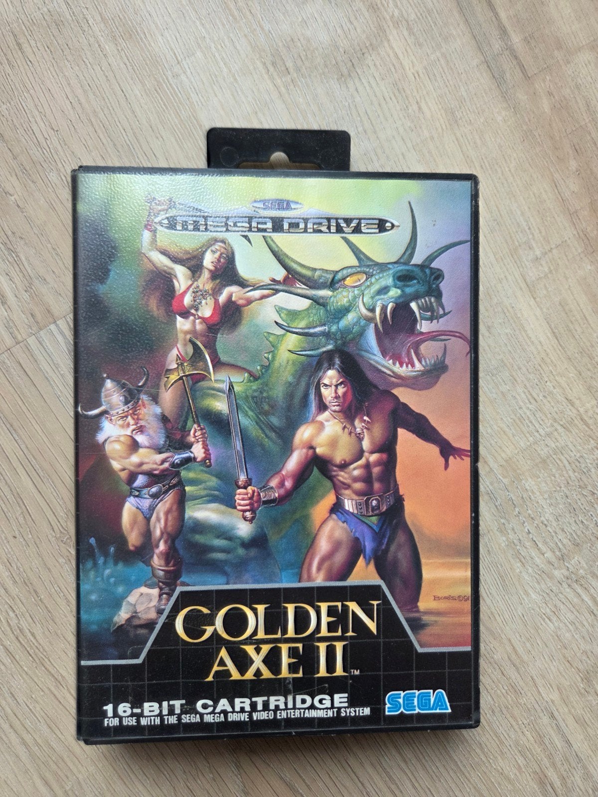 Golden Axe 2 (alleen doosje), Avontuur en Actie, 1 speler, Ophalen of Verzenden, Zo goed als nieuw
