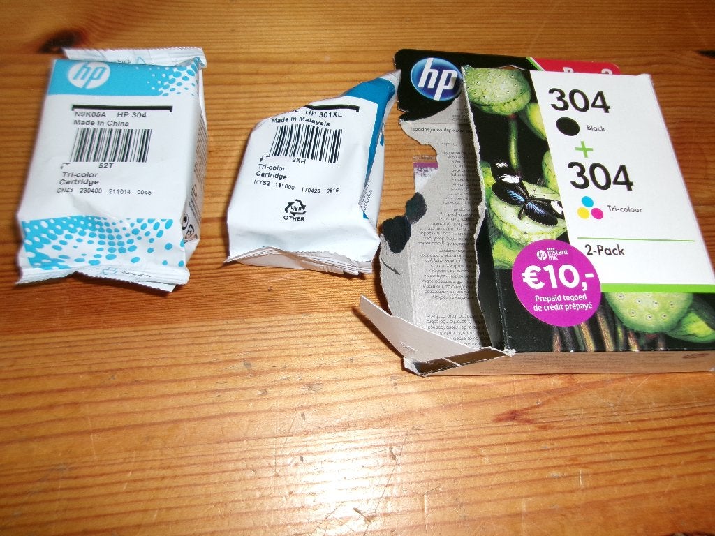 Cartridge HP 304 Tricolor / HP 301XL Tricolor, Ophalen of Verzenden, Nieuw, Cartridge, Hp