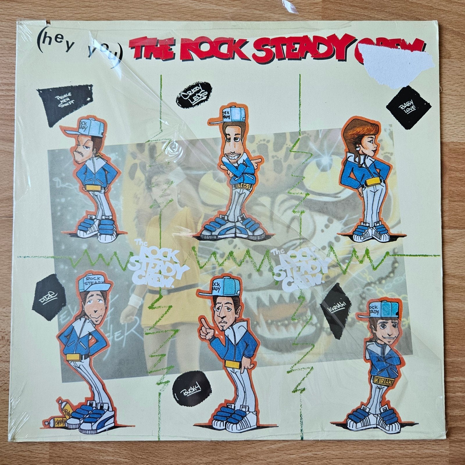 The Rock Steady Crew – (Hey You) - Maxi Single, Cd's en Dvd's, Vinyl Singles, Ophalen of Verzenden, 12 inch