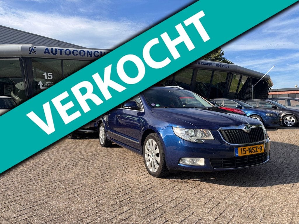Skoda Superb Combi 1.8 TSI Elegance Business Line, Vol optie, Auto's, Skoda, Voorwielaandrijving, Euro 5, Gebruikt, 4 cilinders