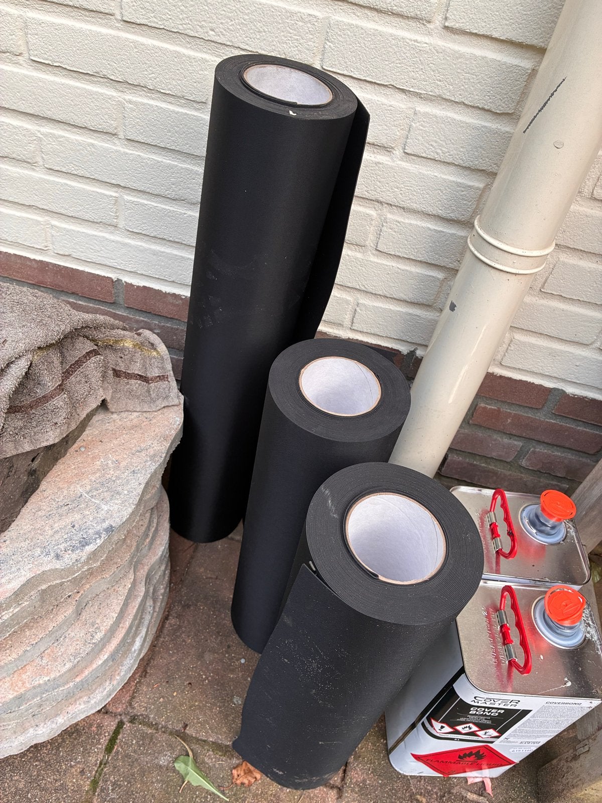 EPDM stroken / banden - nieuw, Ophalen, Nieuw, 5 tot 10 m², Folie