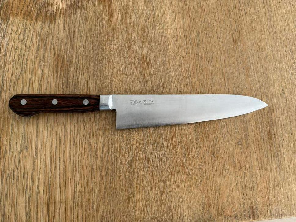 Mes SUNCRAFT SENZO GYUTO AUS-10 210 MM - Profession Koksmes, Overige typen, Ophalen of Verzenden, Metaal, Overige merken