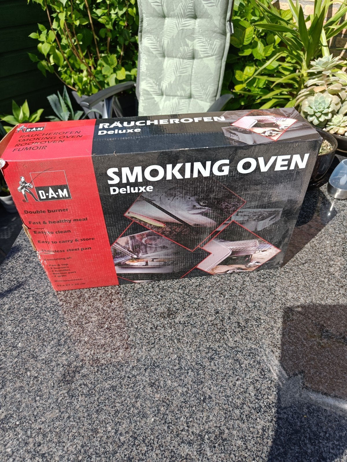 Nieuwe D-A-M Deluxe rookoven - Compleet en ongebruikt, Ophalen, Nieuw, D-A-M