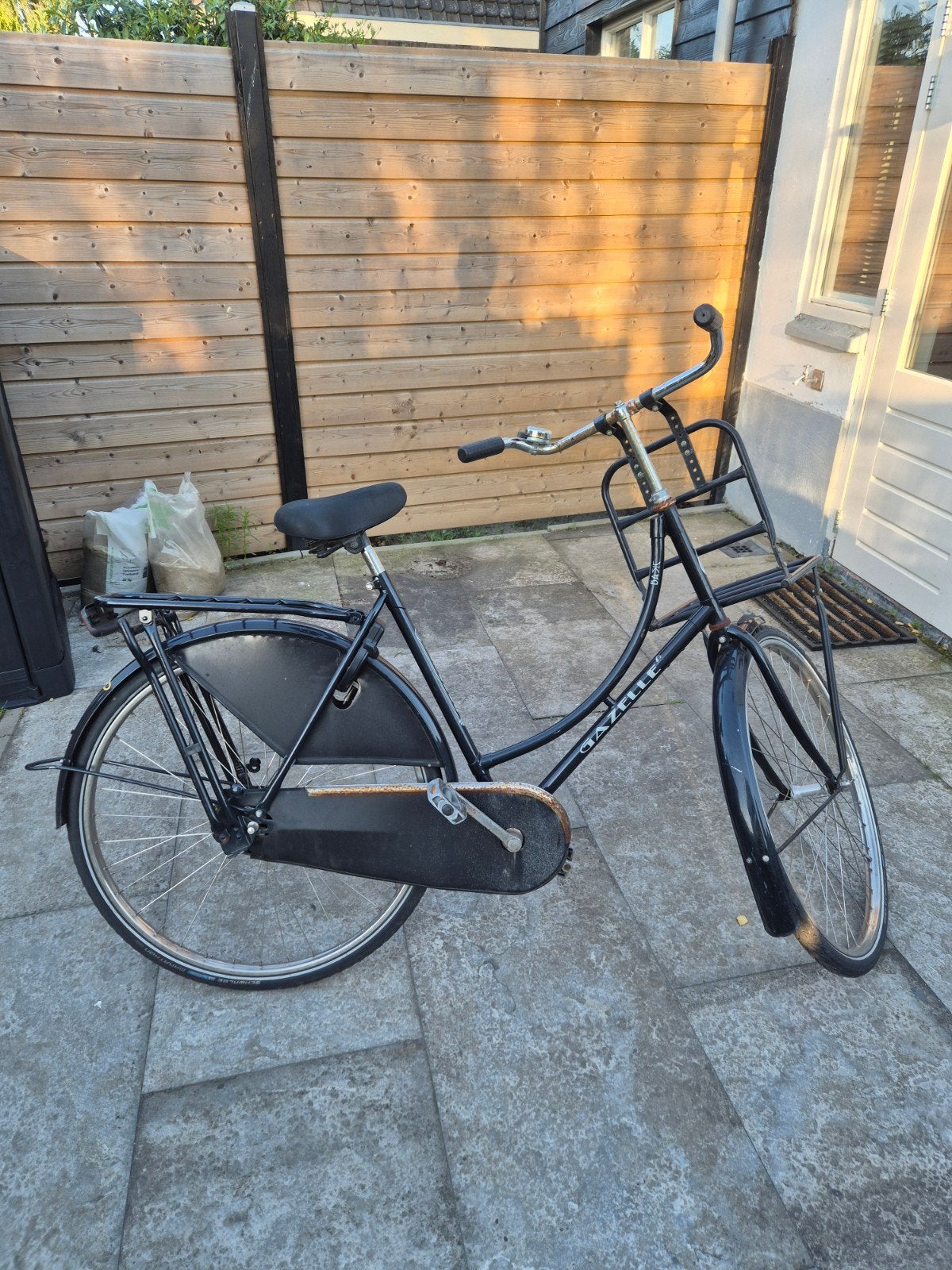 Stationsfiets, Ophalen, Gebruikt, Terugtraprem, Gazelle
