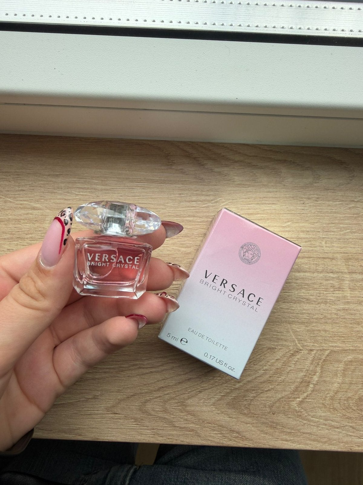 Versace Bright Crystal 5 ml, Ophalen of Verzenden, Nieuw