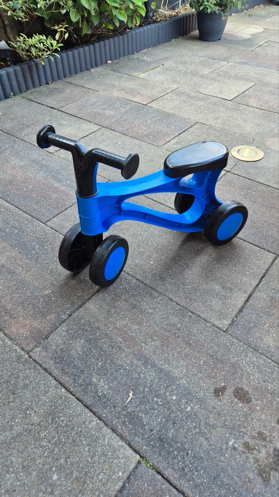 Loopfiets, Ophalen