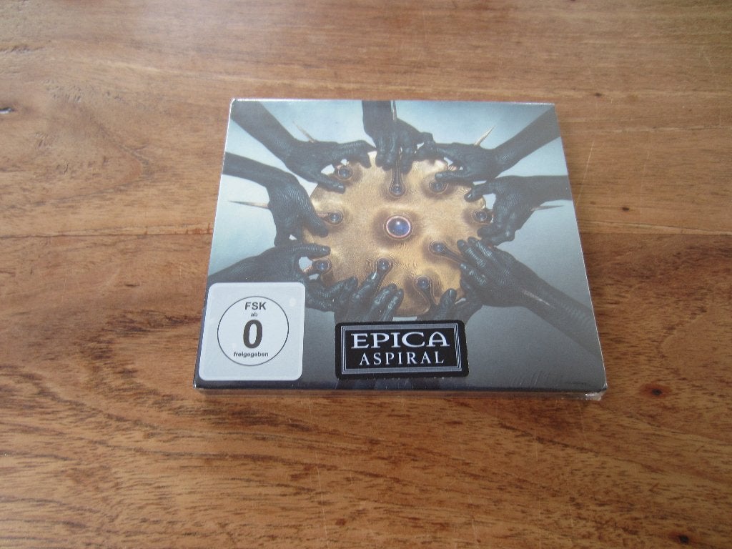 Epica - Aspiral - cd+blu-ray, Ophalen of Verzenden, Zo goed als nieuw