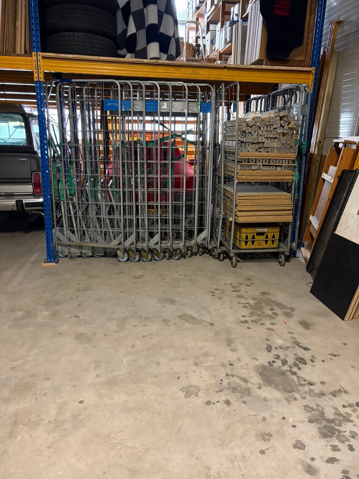 Transportkar laatste 15, Ophalen
