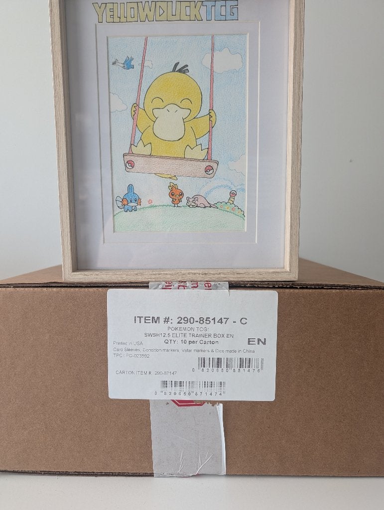 Pokémon Crown Zenith Elite Trainer Box Case, Ophalen of Verzenden, Nieuw, Boosterbox, Foil
