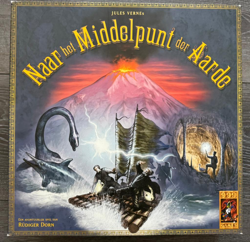 Nieuw Bordspel Naar het Middelpunt der Aarde, Ophalen, Zo goed als nieuw