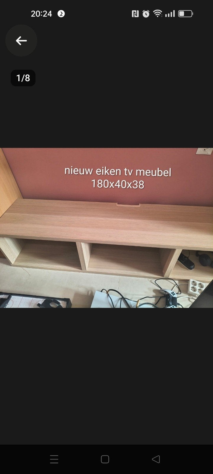 besta tv meubel, Huis en Inrichting, Kasten | Televisiemeubels, Ophalen, Nieuw, 25 tot 50 cm, Minder dan 100 cm