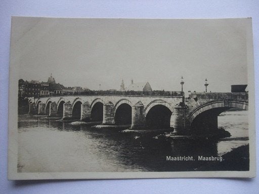 P302 Maastricht - Maasbrug, Verzenden, 1920 tot 1940, Ongelopen, Limburg