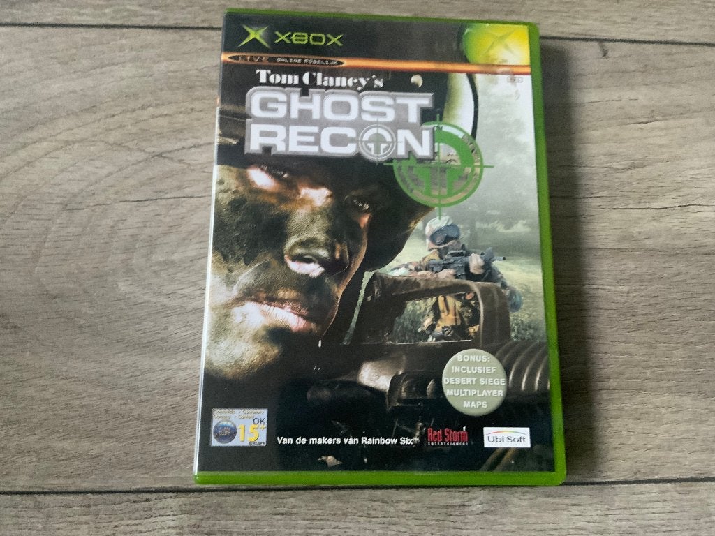 Tom Clancy's Ghost Recon voor de Xbox - COMPLEET, Vanaf 18 jaar, Shooter, 1 speler, Ophalen of Verzenden