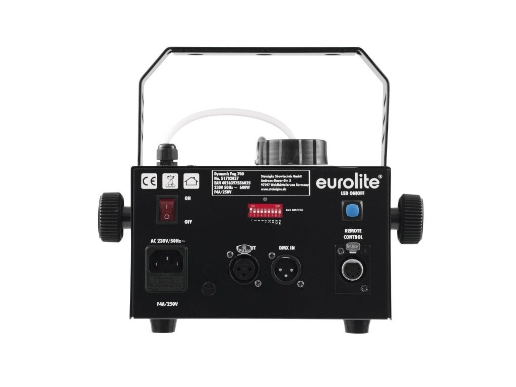 EUROLITE Dynamic Fog 700 watt rookmachine met DMX, Geluidgestuurd, Nieuw, Ophalen of Verzenden, .