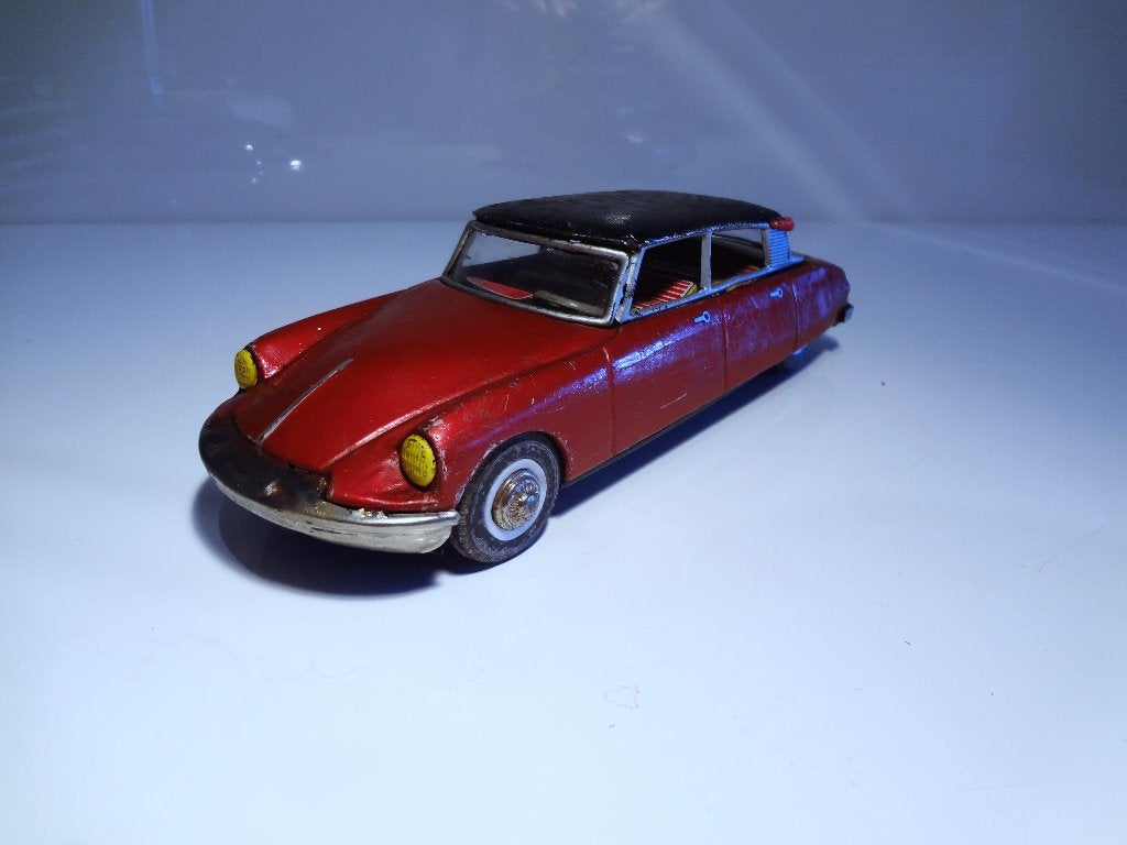 Blikken Joustra France Citroen DS 1963, Antiek en Kunst, Verzenden