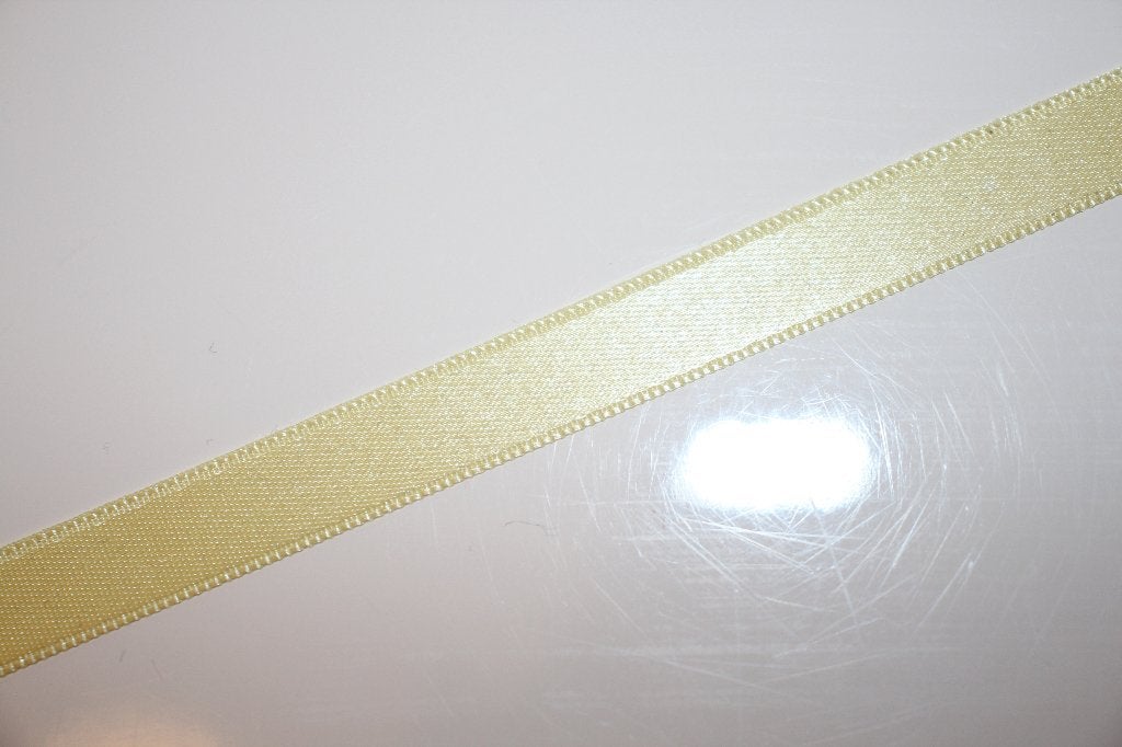 Satijn lint - col.607 geel - 10mm #3613, Ophalen of Verzenden, Nieuw, Lint, Band of Elastiek