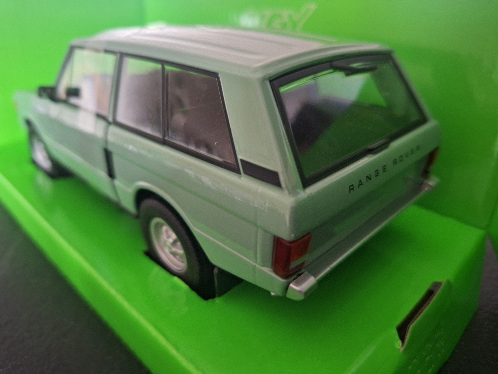 Landrover Range Rover 1970 Schaal 1:24, Hobby en Vrije tijd, Modelauto's | 1:24, Auto, Nieuw, Ophalen of Verzenden, Welly
