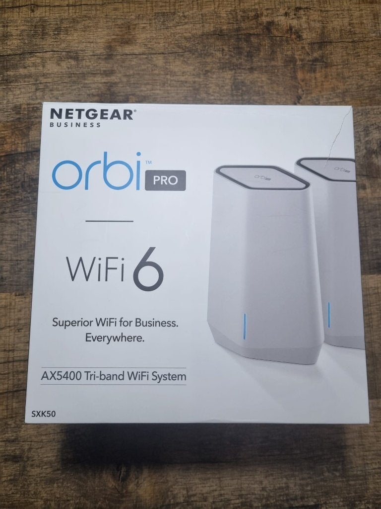 Orbi Pro SXK50 Wifi6 AX5400 Tri-Band, Ophalen of Verzenden, Gebruikt, Netgear